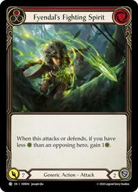 Fyendal's Fighting Spirit (Red) (VER010) [Blitz Deck Rosetta Verdance]