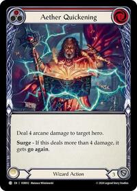 Aether Quickening (Red) (VER012) [Blitz Deck Rosetta Verdance]