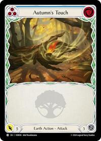 Autumn's Touch (Blue) (VER018) [Blitz Deck Rosetta Verdance]