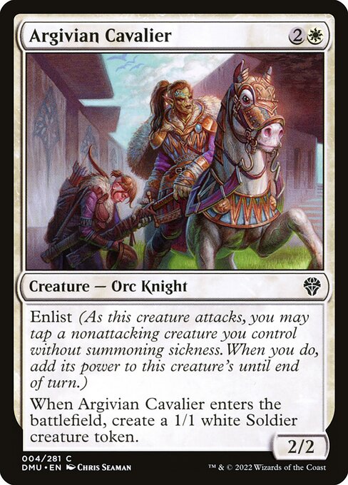 Argivian Cavalier (4) [Dominaria United]