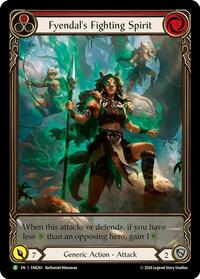 Fyendal's Fighting Spirit (Red) (Extended Art) - FAB261 (FAB261) [Flesh and Blood Promo Cards]