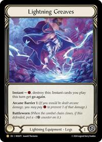 Lightning Greaves (ROS071) [Rosetta]
