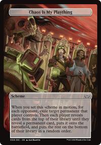 Chaos is My Plaything (Full Art) (329) [Archenemy: Duskmourn]