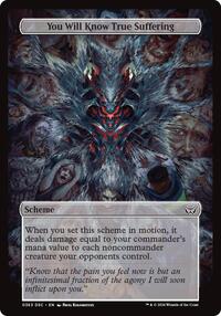 You Will Know True Suffering (Full Art) (363) [Archenemy: Duskmourn]