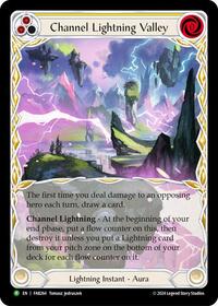 Channel Lightning Valley - FAB264 (FAB264) [Flesh and Blood Promo Cards]