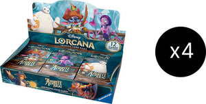 Disney Lorcana Azurite Sea Booster Box Case