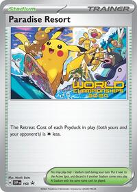 Paradise Resort - 150 (World Championships 2024) (150) [SV Scarlet and Violet Promo Cards]