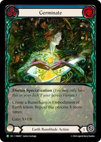 Germinate (Extended Art) - FAB267 (FAB267) [Flesh and Blood Promo Cards]