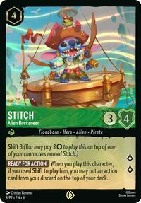 Stitch - Alien Buccaneer (Stitch Collector's Gift Set Promo) (8) [Disney Lorcana Promo Cards]