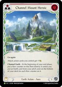 Channel Mount Heroic - LGS306 (LGS306) [Flesh and Blood Promo Cards]