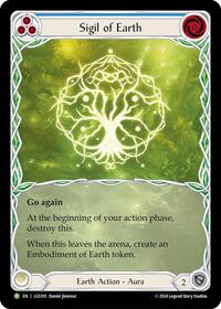 Sigil of Earth (Extended Art) - LGS310 (LGS310) [Flesh and Blood Promo Cards]