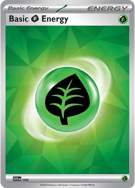 Basic Grass Energy (009) [SV07 Stellar Crown]