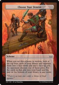 Choose Your Demise (Full Art) (331) [Archenemy: Duskmourn]