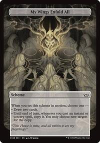 My Wings Enfold All (Full Art) (348) [Archenemy: Duskmourn]
