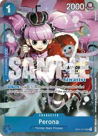 Perona (Championship 2024 Finalist Card Set) (OP01-077) [One Piece Promotion Cards]