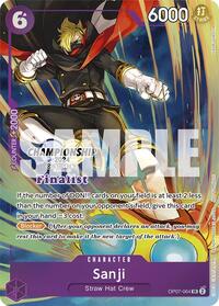 Sanji (Championship 2024 Finalist Card Set) (OP07-064) [One Piece Promotion Cards]