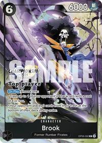 Brook (Championship 2024 Top Player Pack) (OP06-092) [One Piece Promotion Cards]