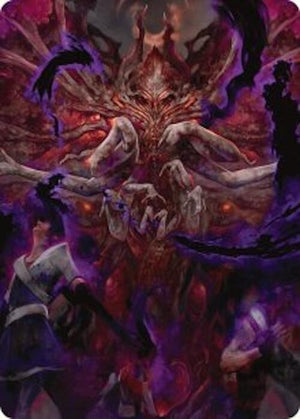 Damnation Art Card (53) [Duskmourn: House of Horror Art Series]