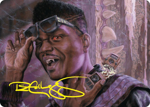 Dashing Bloodsucker Art Card (Gold-Stamped Signature) (6) [Duskmourn: House of Horror Art Series]