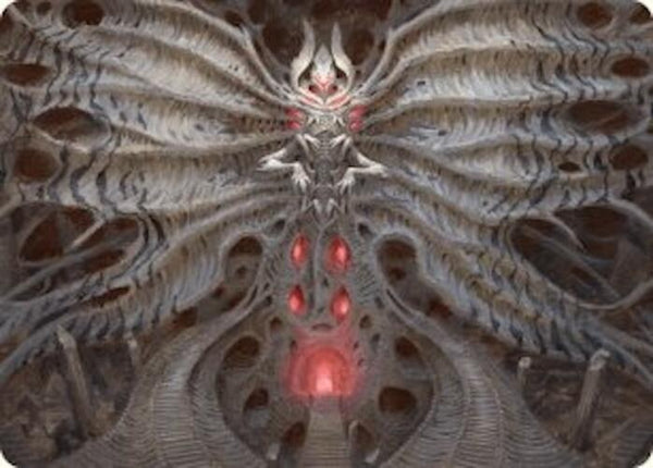 Valgavoth, Terror Eater Art Card (10) [Duskmourn: House of Horror Art Series]