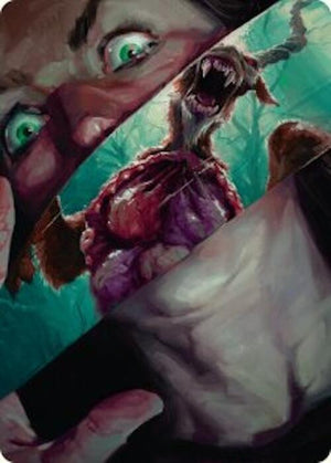 Hauntwoods Shrieker Art Card (40) [Duskmourn: House of Horror Art Series]