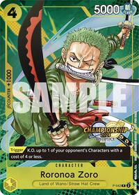 Roronoa Zoro (CS 2024 Event Pack) (P-042) [One Piece Promotion Cards]