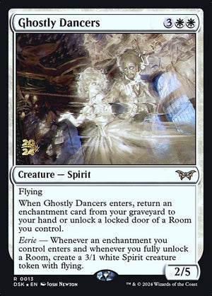 Ghostly Dancers (13s) [Duskmourn: House of Horror Promos]