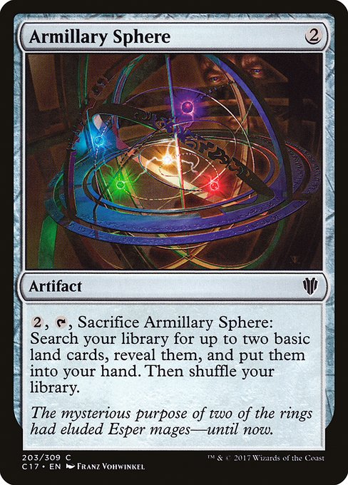 Armillary Sphere (203) [Commander 2017]