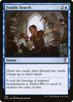 Frantic Search (222) [New Capenna Commander]
