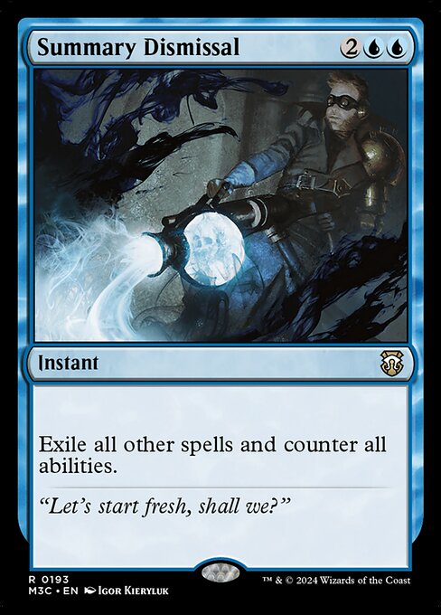 Summary Dismissal (193) [Modern Horizons 3 Commander]
