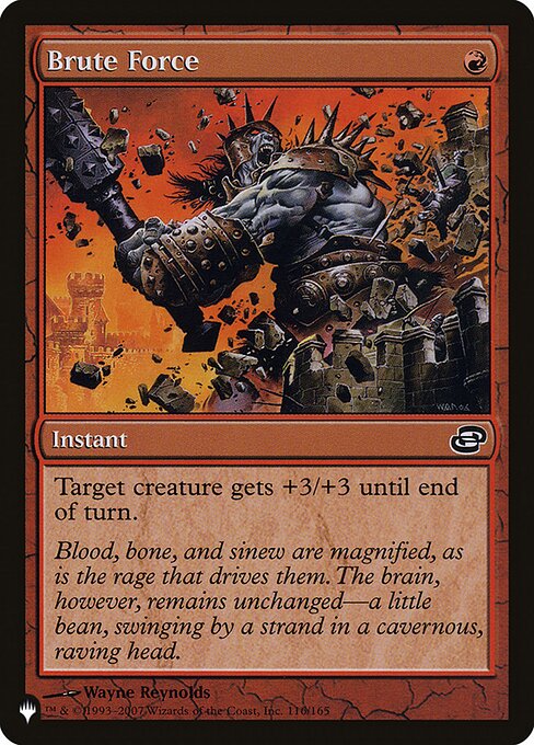 Brute Force (PLC-116) [The List]