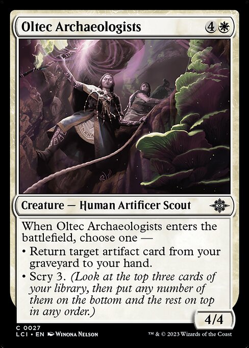 Oltec Archaeologists (27) [The Lost Caverns of Ixalan]