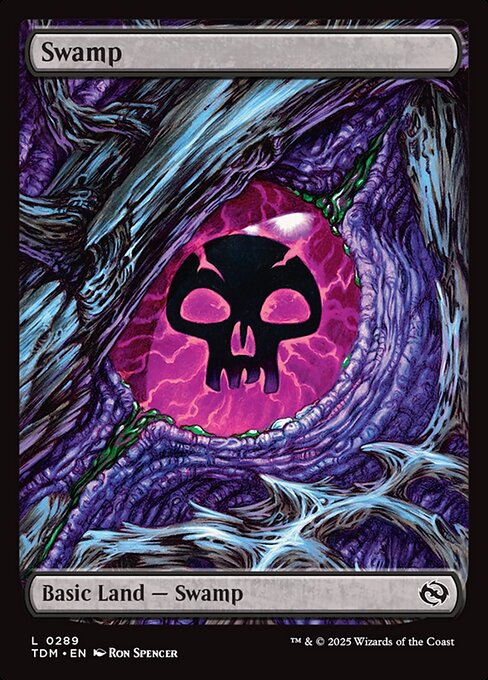 Swamp (289) [Tarkir: Dragonstorm]
