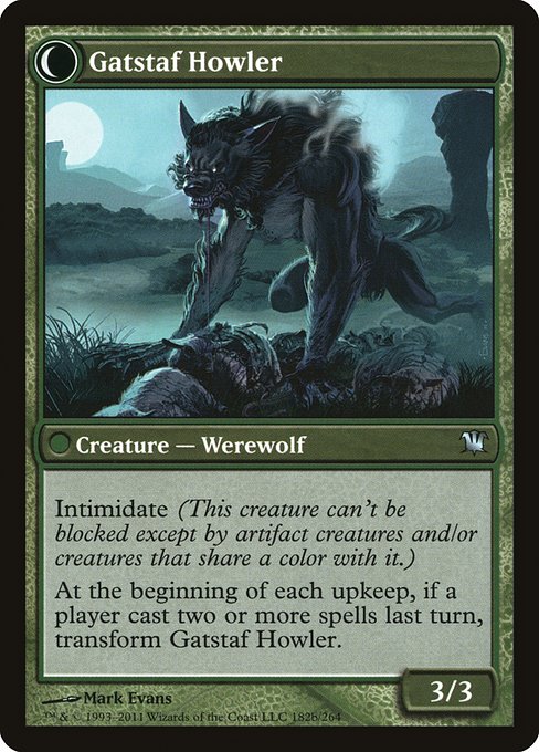 Gatstaf Shepherd // Gatstaf Howler (182) [Innistrad] Reverse