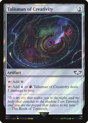 Talisman of Creativity (253★) [Warhammer 40,000 Commander]
