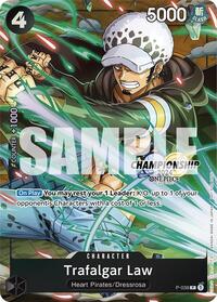 Trafalgar Law - P-038 (CS 2024 Event Pack Finalist) (P-038) [One Piece Promotion Cards]