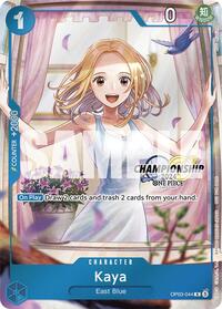 Kaya (CS 2024 Celebration Pack) (OP03-044) [One Piece Promotion Cards]