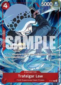 Trafalgar Law (CS 2024 Celebration Pack) (P-017) [One Piece Promotion Cards]