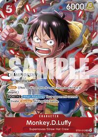 Monkey.D.Luffy (CS 2024 Celebration Pack) (ST01-012) [One Piece Promotion Cards]
