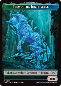 Primo, the Indivisible Token (14) [Duskmourn: House of Horror]