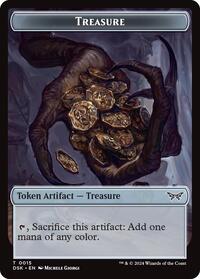Treasure Token (15) [Duskmourn: House of Horror]