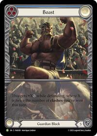 Boast - FAB189 (FAB189) [Flesh and Blood Promo Cards]