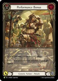 Performance Bonus (Red) - FAB202 (FAB202) [Flesh and Blood Promo Cards]