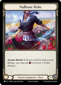 Nullrune Robe - FAB246 (FAB246) [Flesh and Blood Promo Cards]