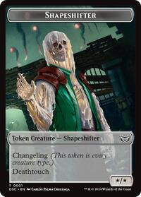 Shapeshifter // Insect (0022) Double-Sided Token (1 // 22) [Duskmourn: House of Horror Commander]