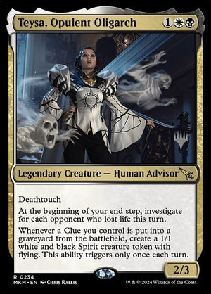 Teysa, Opulent Oligarch (234p) [Murders at Karlov Manor Promos]