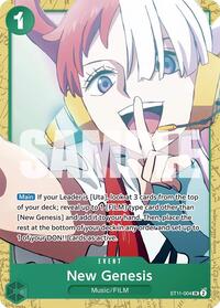 New Genesis (ST11-004) [Starter Deck 16: GREEN Uta]