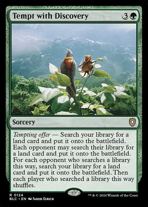 Tempt with Discovery (124) [Bloomburrow Commander]