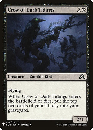 Crow of Dark Tidings (SOI-105) [The List]