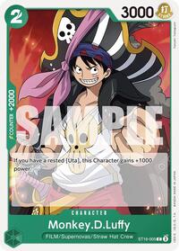 Monkey.D.Luffy (ST16-005) (ST16-005) [Starter Deck 16: GREEN Uta]